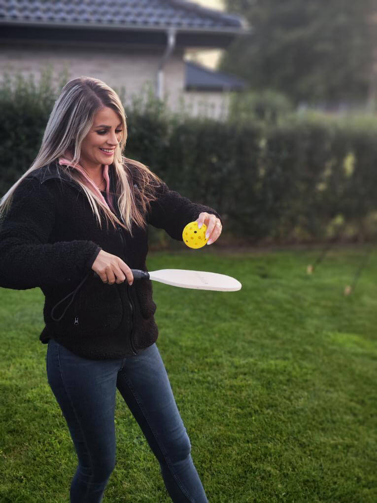 Pickleball sæt til hjemmet